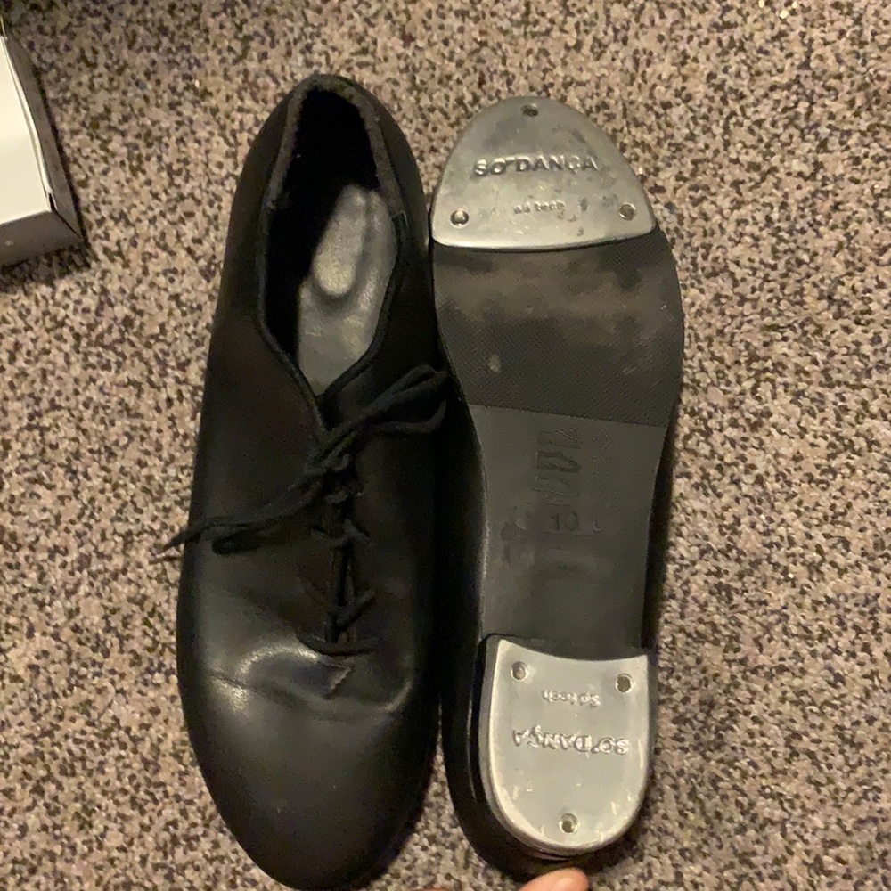 Black So Danca Tap shoes